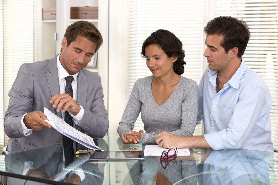 lawyer explaining chapter 7 to clients